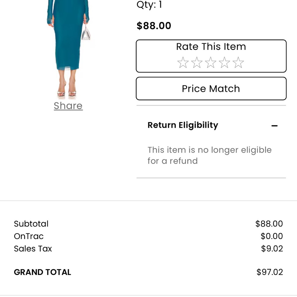 AFRM shailene maxi Dress - Picture 4 of 4